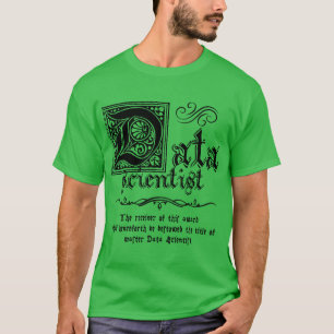 Medieval Master Data Scientist T-Shirt