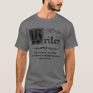 Medieval Master Writer T-Shirt