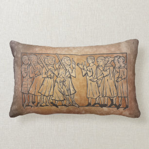 Medieval Meeting Lumbar Pillow