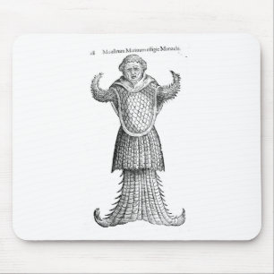Medieval Monkfish Mouse Pad