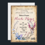 Medieval Mother of Dragon 60th Birthday Invitation<br><div class="desc">This one-of-a-king medieval-style invitation is the perfect start for an epic 60th birthday party! Perfect for dragon lovers!</div>