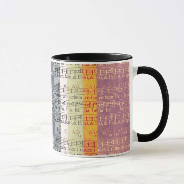 Medieval Multi-colour Manuscripts Mug (Right)