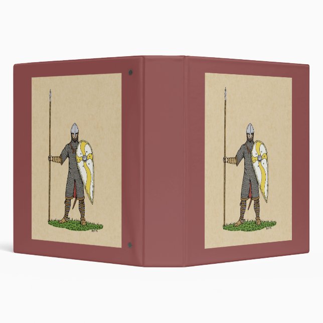 Medieval Norman Knight Circa 1066 Binder (Background)