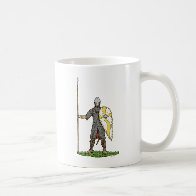 Medieval Norman Knight Circa 1066 Coffee Mug (Right)