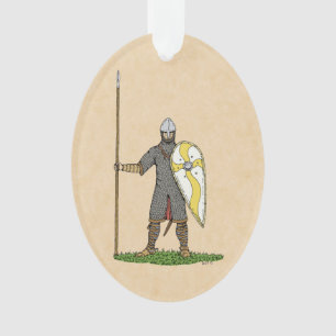 Medieval Norman Knight Circa 1066 Ornament