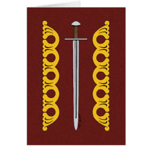Medieval Norman Sword and Decorative Bands