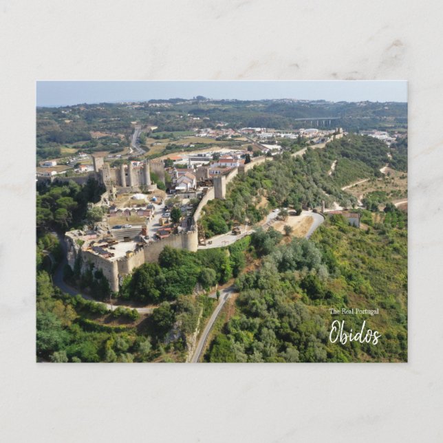 Medieval Obidos Portugal Postcard (Front)