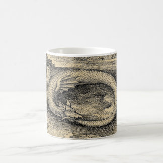 Medieval Ouroboros Dragon Coffee Mug