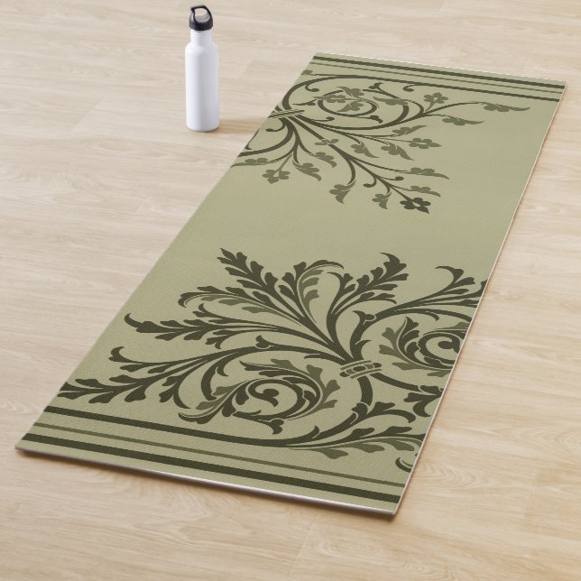 Medieval Pattern Decorative Yoga Mat (In Situ)