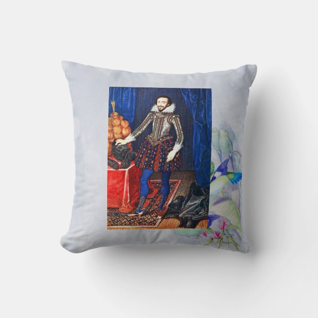 Medieval Portrait Pillow (Front)