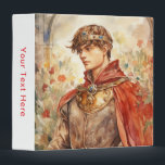 Medieval Prince Binder<br><div class="desc">A Watercolour portrait of a Medieval prince</div>