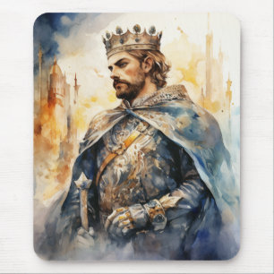 Medieval Prince Mouse Pad