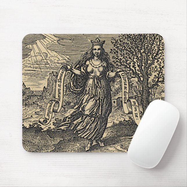 Medieval Queen: Long Life and Health Mouse Pad (With Mouse)