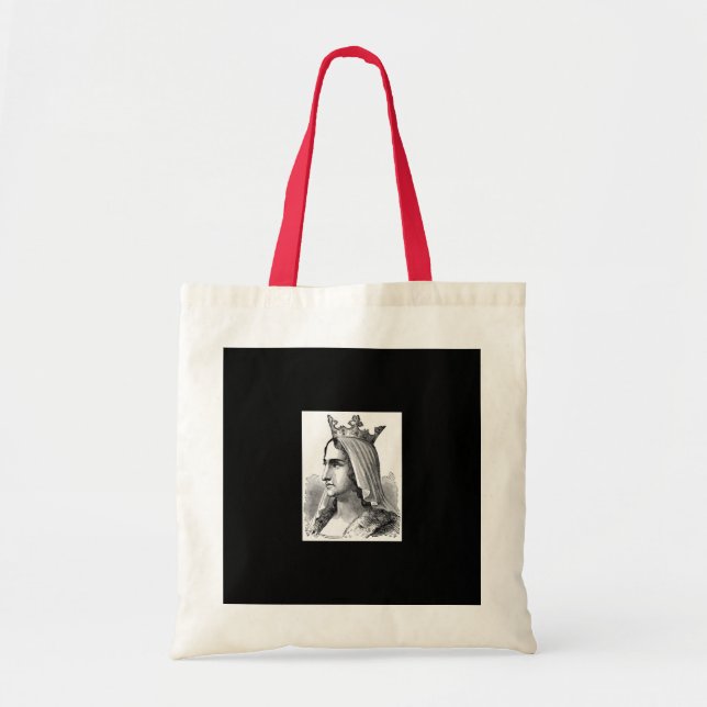 Medieval Queen Tote Bag (Front)