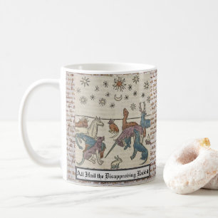 Medieval Rabbit Art Unicorn Camel Dog Cat Sun Star Coffee Mug