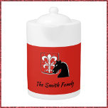 Medieval Red and Black Knight and Shield<br><div class="desc">Lovely,  bold and classy looking design. Red and black  - complete with a knight and shield. Personalize with your name.</div>