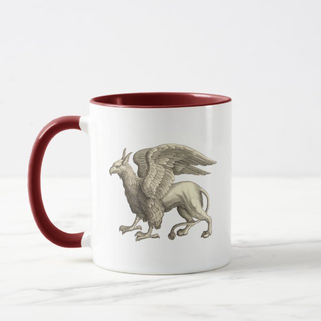 Medieval Renaissance Griffin Mug (Left)