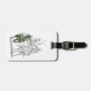 Medieval Renaissance Knights Luggage Tag