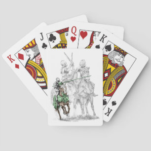 Medieval Renaissance Knights Playing Cards