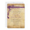 Medieval Renaissance Purple Faux Parchment