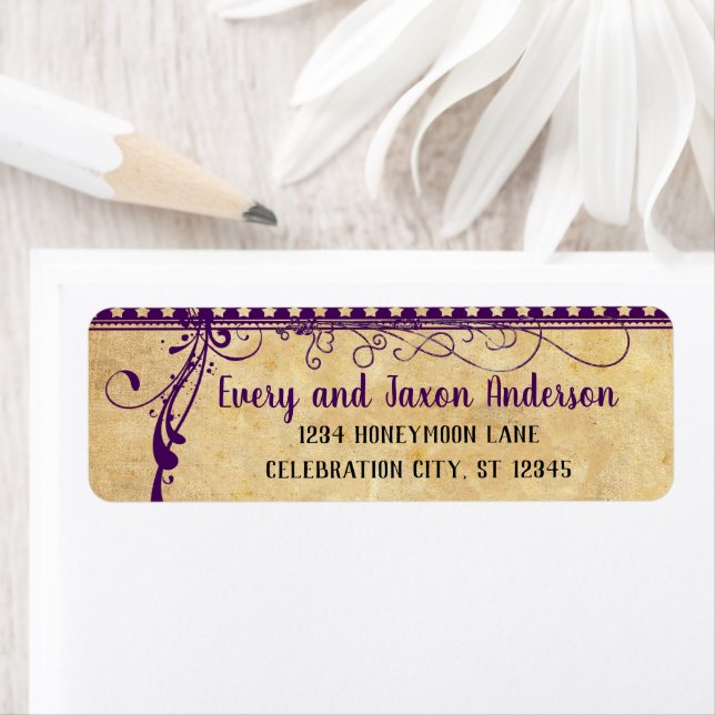 Medieval Renaissance Ultra Violet Return Address (Insitu)