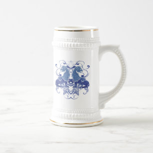 MEDIEVAL Renaissance Vintage Lions Beer Stein
