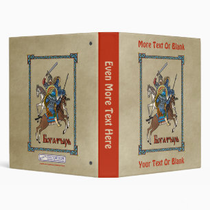 Medieval Russian Bogatyr Binder