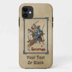 Medieval Russian Bogatyr iPhone 11 Case