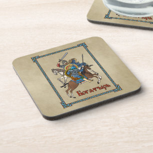 Medieval Russian Bogatyr Coaster