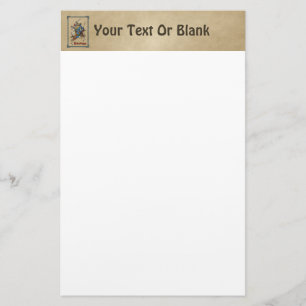 Medieval Russian Bogatyr Stationery