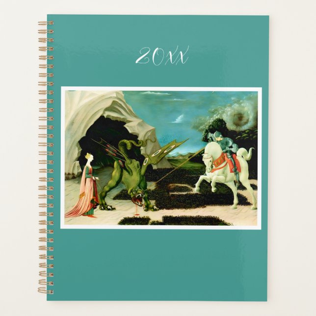 Medieval Saint George and the Drago Planner (Front)