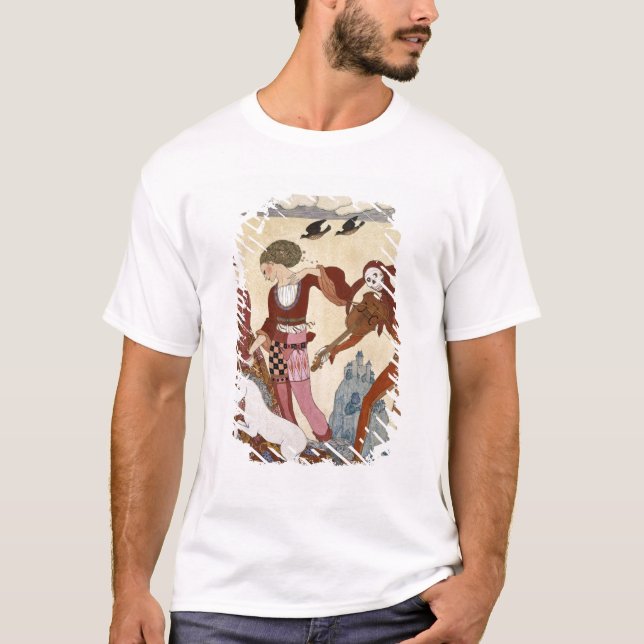 Medieval Scene by Georges Barbier T-Shirt (Front)