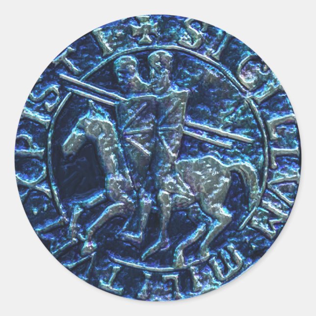 Medieval Seal of the Knights Templar (Front)