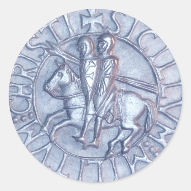 Medieval Seal of the Knights Templar (Front)