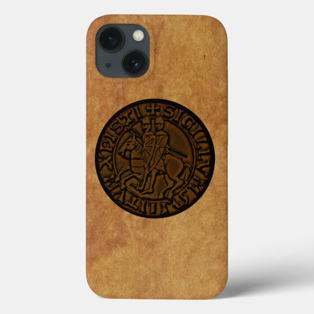 Medieval Seal of the Knights Templar Case-Mate iPhone Case (Back)