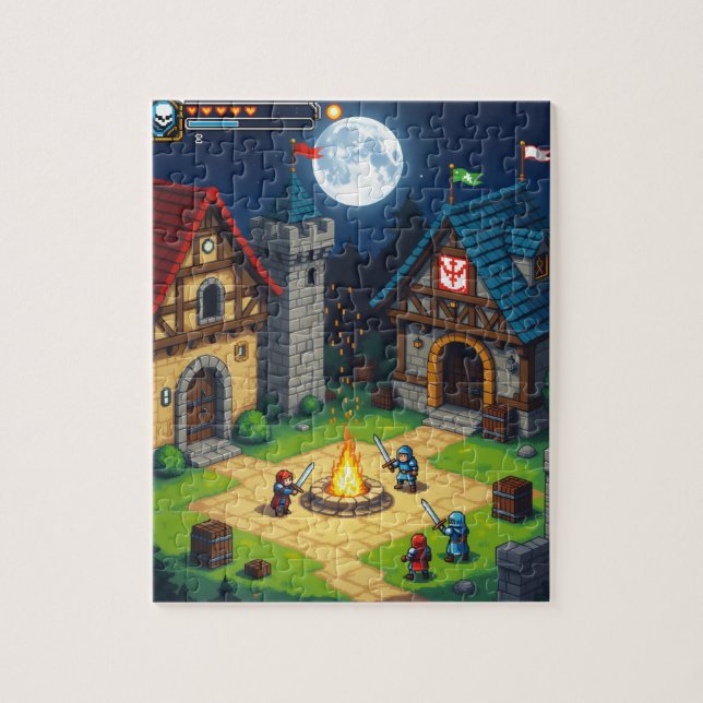 Medieval Set Jigsaw Puzzle (Vertical)