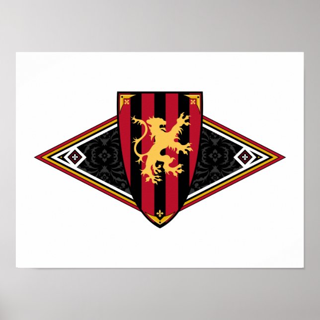 Medieval Shield Poster (Front)