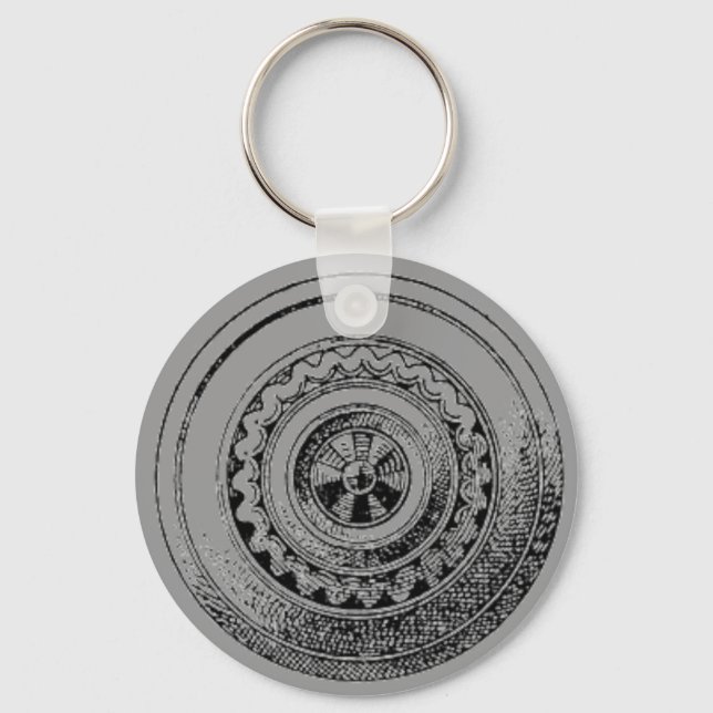 Medieval Shields Keychain (Front)