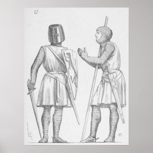 Medieval Soldiers Poster