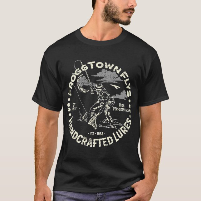 Medieval Stone Castle by a River T-Shirt (Front)