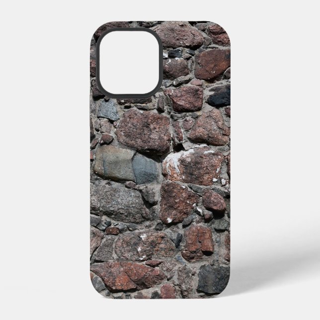 Medieval stone wall texture backgroundabstract, an iPhone case (Back)