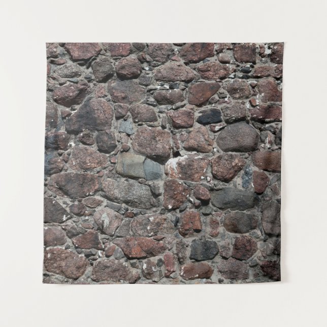 Medieval stone wall texture backgroundabstract, an tapestry (Front)