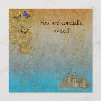 Medieval Storybook Castle Royal Invitation Card