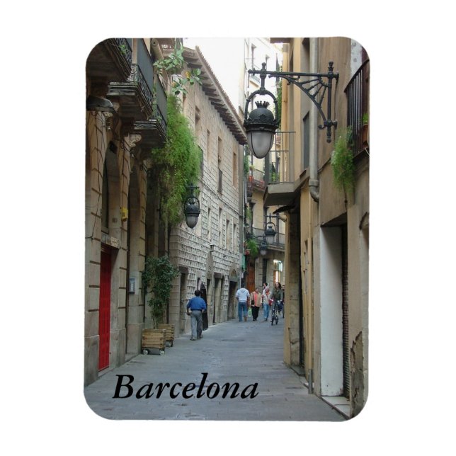 Medieval Street Magnet (Vertical)