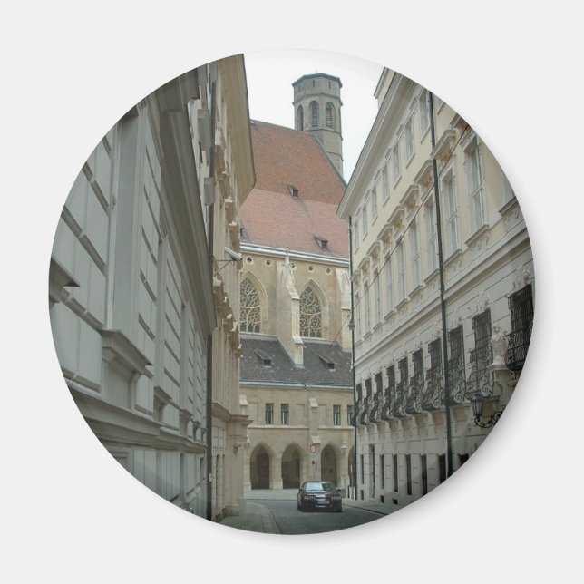 Medieval street magnet (Front)