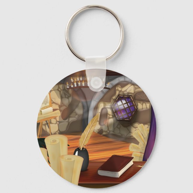 Medieval Study Keychain (Front)