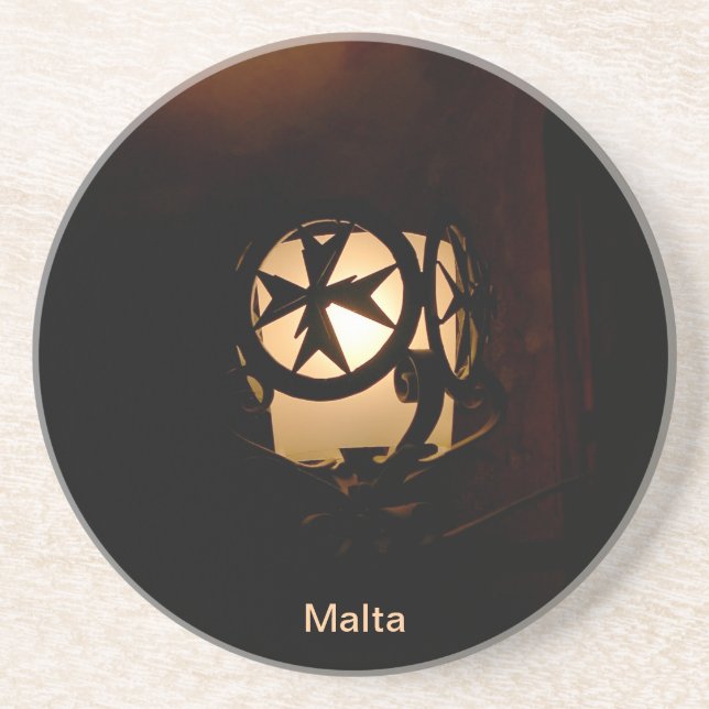 Medieval style lantern from Malta Coaster (Front)