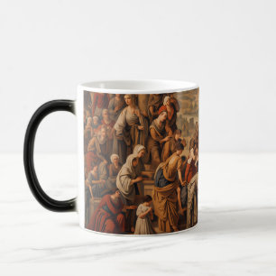 Medieval style mural Mug