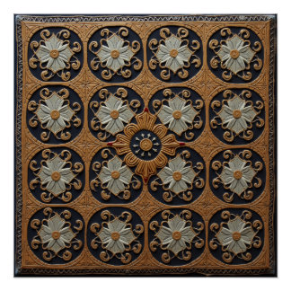 medieval style poster