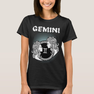 Medieval Style Zodiac Gemini T-Shirt